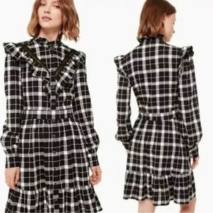 Kate Spade plaid western cowgirl dress